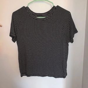 Black and white striped t-shirt